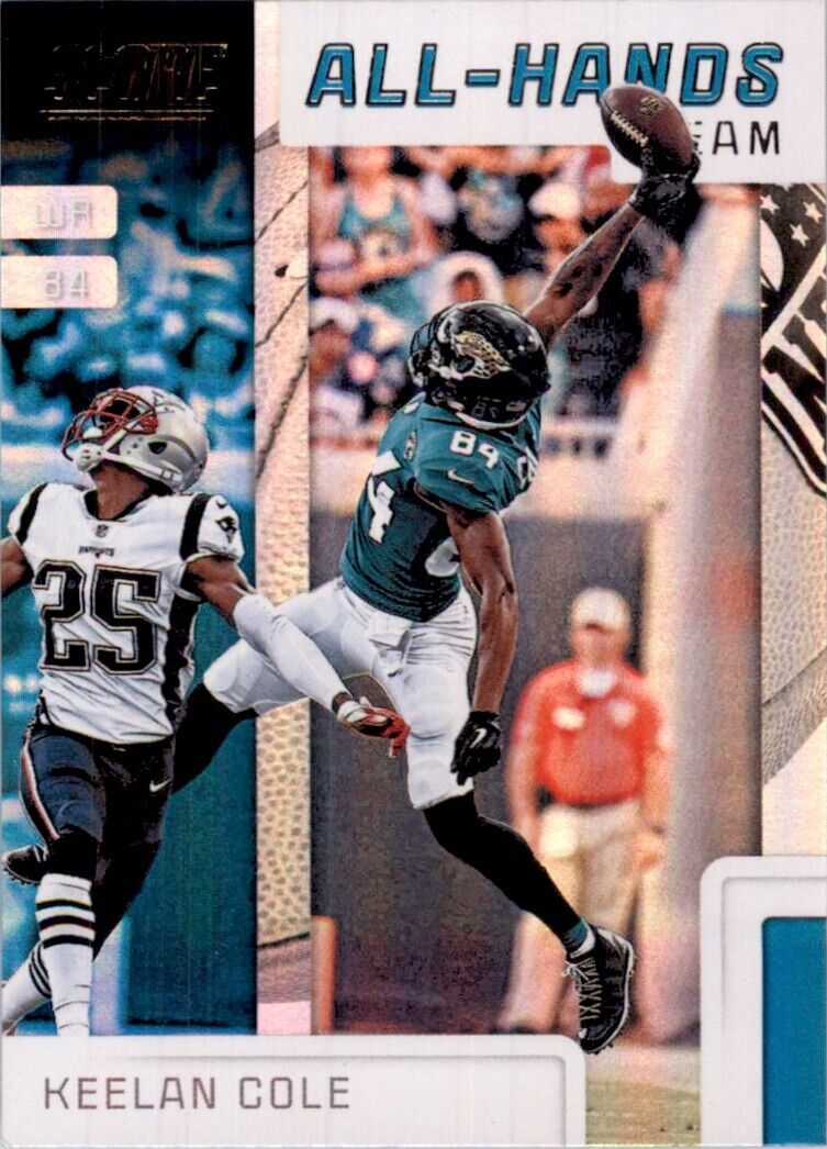 Keelan Cole 2019 Score All Hands Team Series Mint Card #AHT-1