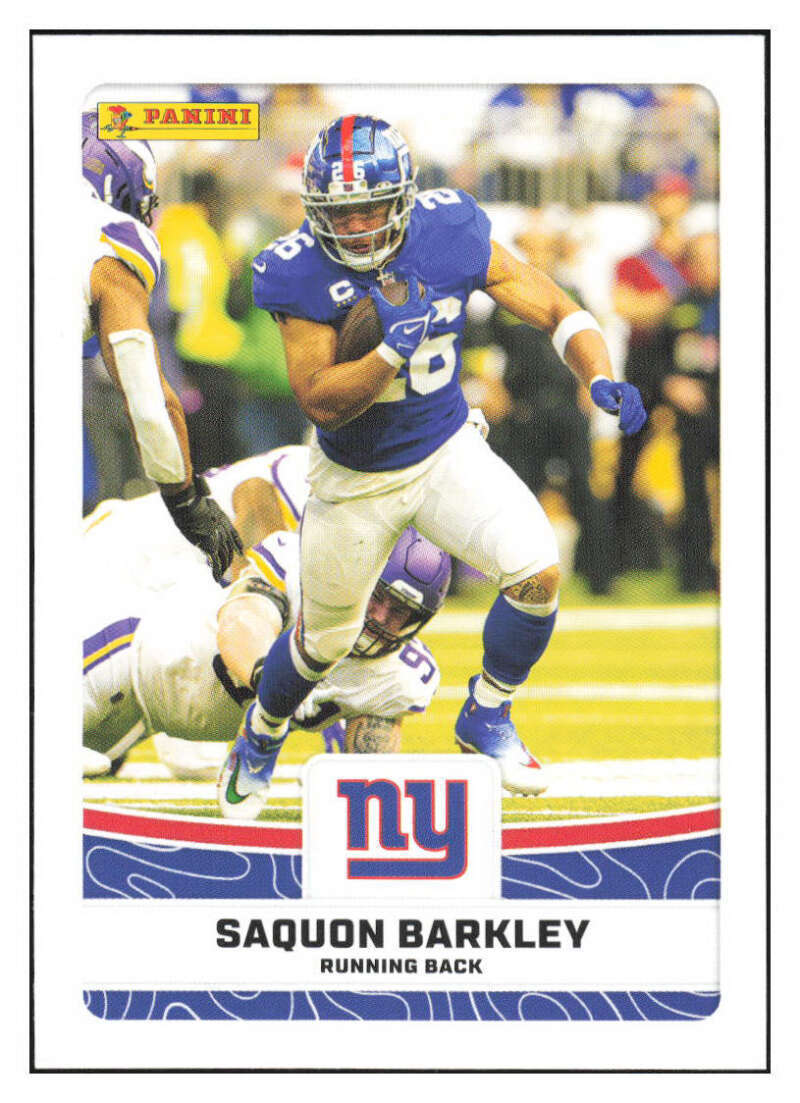 Saquon Barkley 2023 Panini NFL Sticker and Card Collection Card #45