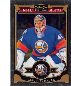 Jaroslav Halak 2015 2016 O-Pee-Chee Platinum Card #38