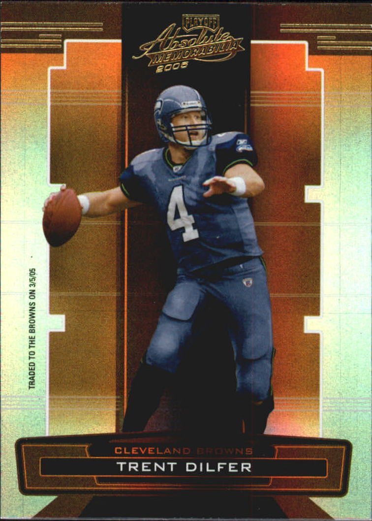 Trent Dilfer 2005 Playoff Absolute Memorabilia Series Mint Card #39