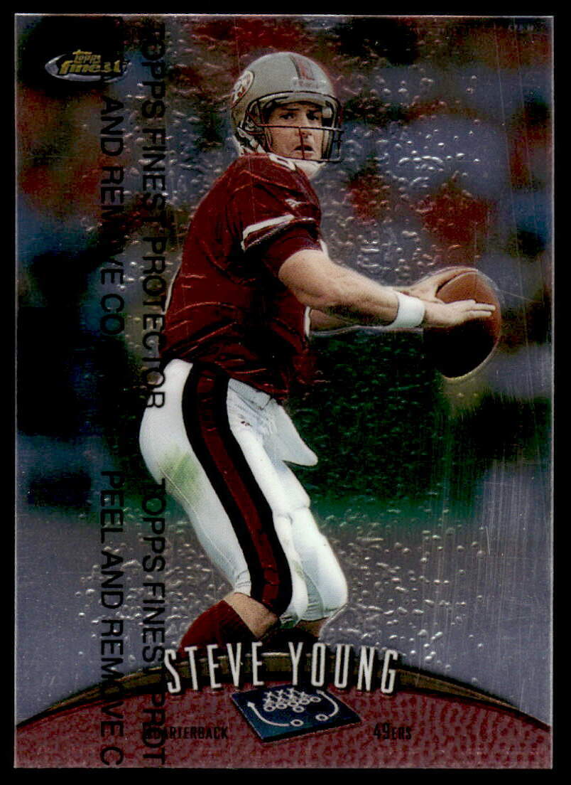 Steve Young 1998 Topps Finest Series Mint Card #70