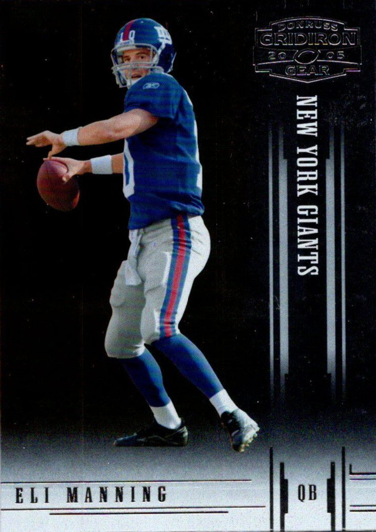 Eli Manning 2005 Donruss Gridiron Gear Series Mint Card #38