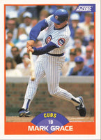 Mark Grace 1989 Score Series Mint Card #362
