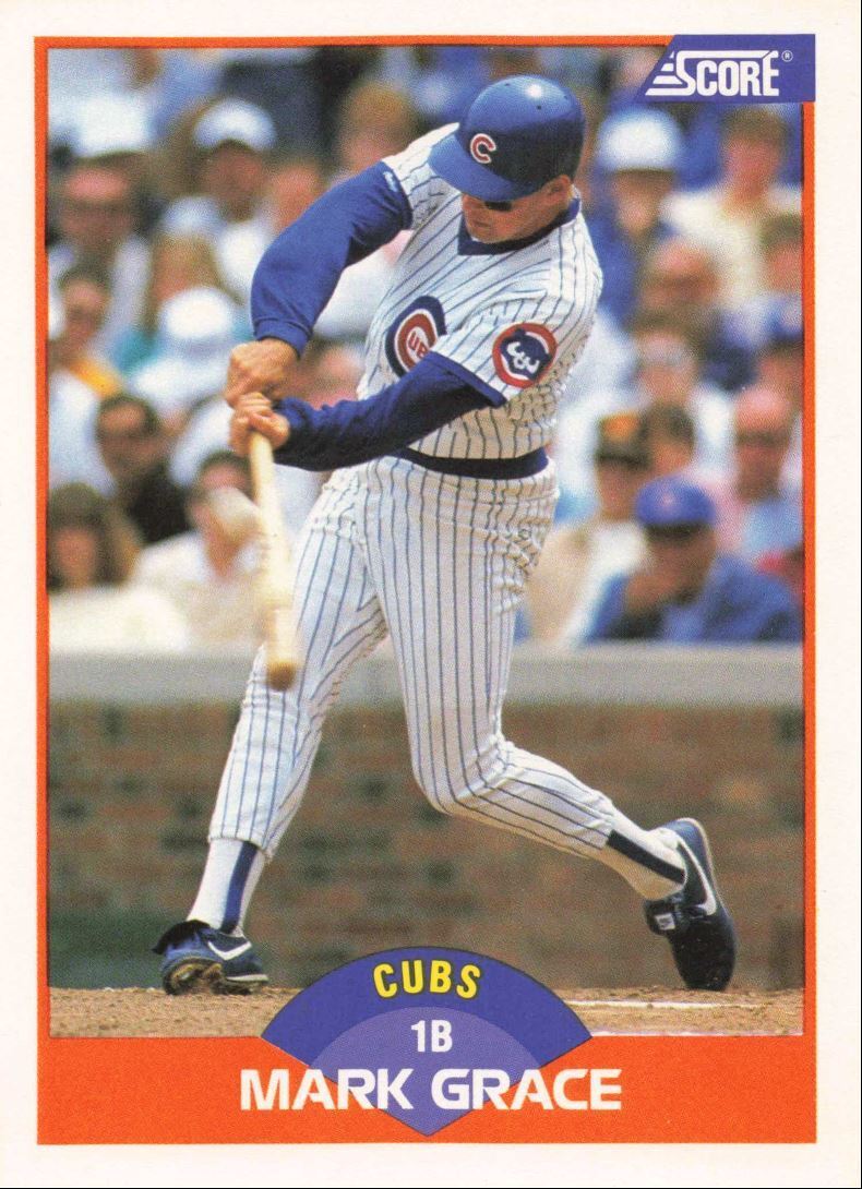 Mark Grace 1989 Score Series Mint Card #362