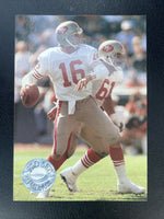 Joe Montana 1991 Pro Set Platinum Series Mint Card #139
