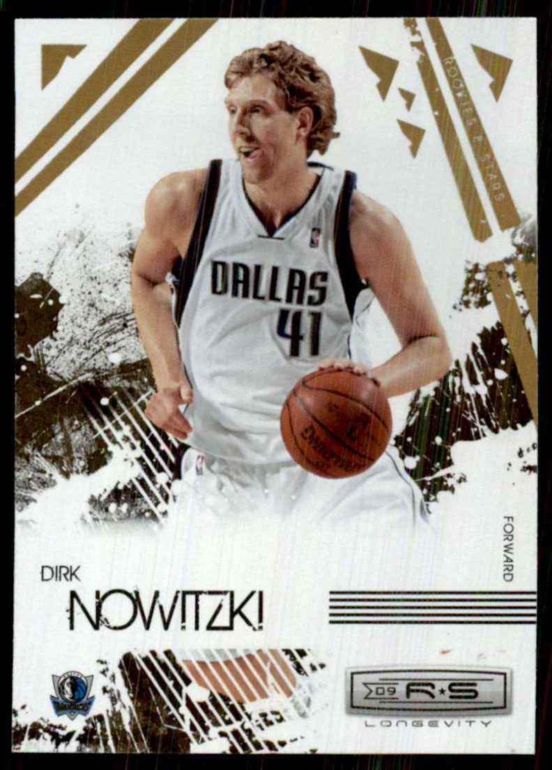 Dirk Nowitzki 2009 2010 Panini Rookies & Stars Longevity Series Mint Card #17