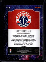 Alexandre Sarr 2024 2025 Panini Prizm Deep Space Series Mint Card #9
