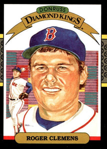 Roger Clemens 1986 Donruss Diamond Kings Series Mint Card #2