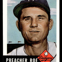 Preacher Roe 1991 Topps 1953 Archives Series Mint Card  #254
