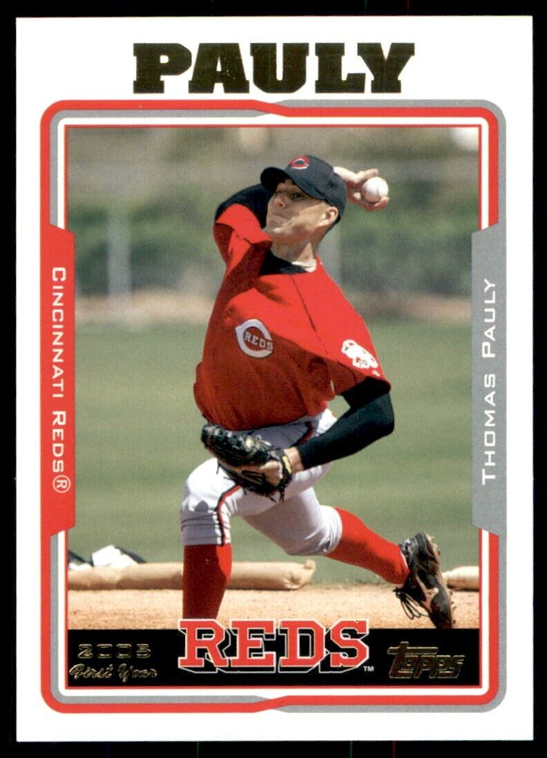 Thomas Pauly 2005 Topps Draft Picks Series Mint Rookie Card #4
