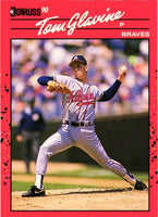 Tom Glavine 1990 Donruss Series Mint Card #145
