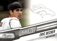 Eric Decker 2010 Panini Prestige Series Mint ROOKIE Card #240
