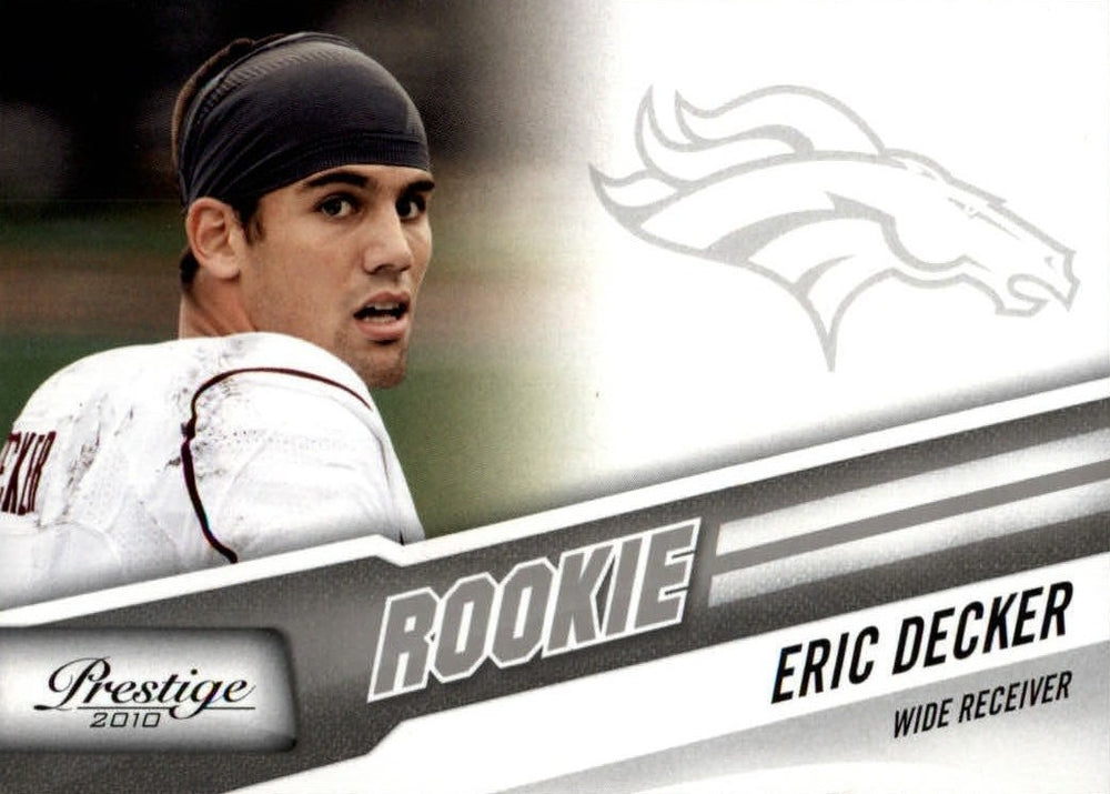 Eric Decker 2010 Panini Prestige Series Mint ROOKIE Card #240