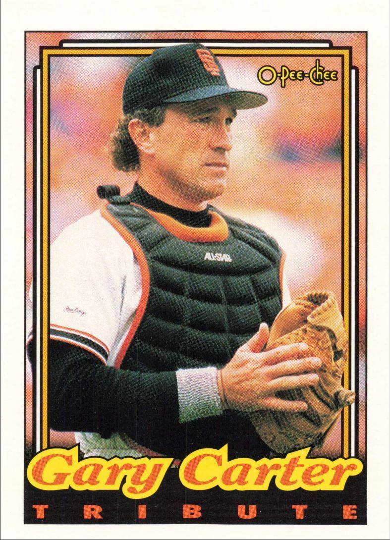 Gary Carter 1992 O-Pee-Chee Tribute Series Mint Card #402