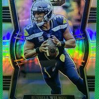 Russell Wilson 2017 Panini Select Premier Level Silver Prizm Series Mint Card #104