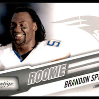 Brandon Spikes 2010 Panini Prestige Series Mint ROOKIE Card #213