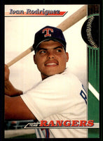 Ivan Rodriguez 1993 Topps Stadium Club Team Rangers Series Mint Card #10
