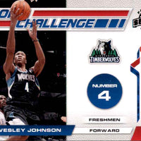 Wesley Johnson 2010 2011 Panini Season Update Rookie Challenge All-Star Series Mint Card #7