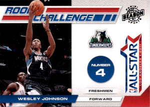 Wesley Johnson 2010 2011 Panini Season Update Rookie Challenge All-Star Series Mint Card #7