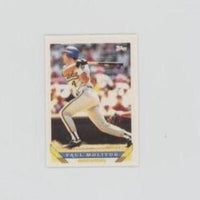 Paul Molitor 1993 Topps Micro Series Mint Card #207