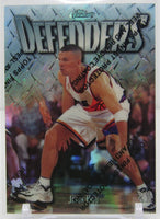 Jason Kidd 1997 1998 Topps Finest Defenders Refractor Series Mint Card #289
