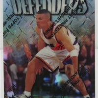 Jason Kidd 1997 1998 Topps Finest Defenders Refractor Series Mint Card #289