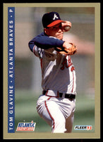 Tom Glavine 1993 Fleer Atlantic Card Series Mint Card #9
