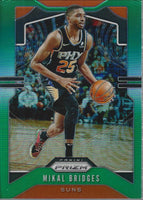 Mikal Bridges 2019 2020 Panini Prizm Green Series Mint Card #99
