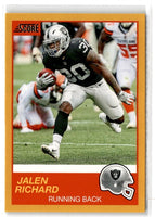 Jalen Richard 2019 Score GOLD Series Mint Card #39
