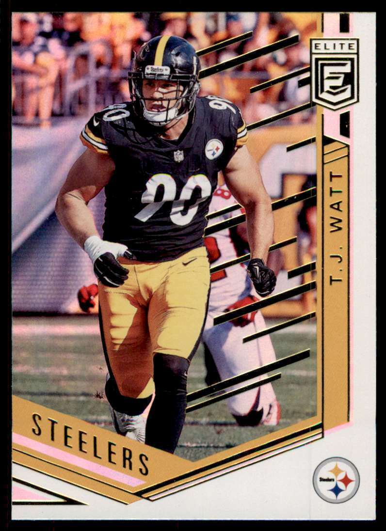 T.J. Watt 2018 Donruss Elite Series Mint Card #66