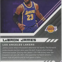 LeBron James 2020 2021 Panini Chronicles XR Series Mint Card #289