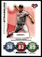 Stephen Strasburg 2010 Topps Update Attax Code Cards Series Mint Card
