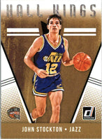 John Stockton 2018 2019 Donruss Hall Kings Series Mint Card #22
