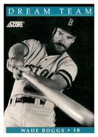 Wade Boggs 1991 Score Dream Team Series Mint Card #889
