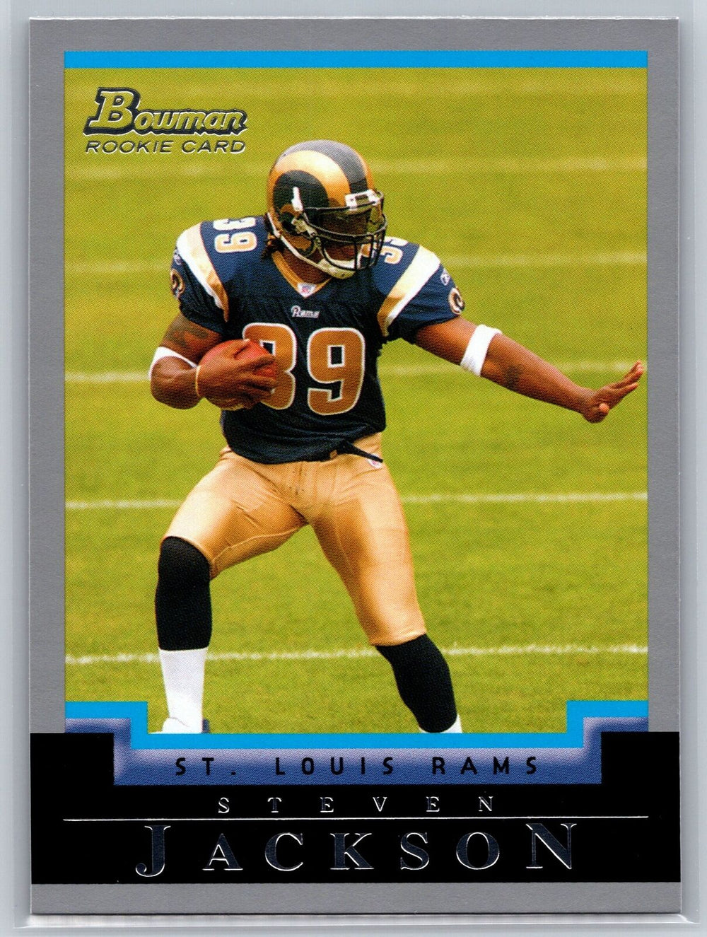 Steven Jackson 2004 Bowman Series Mint Rookie Card #260