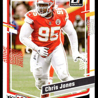 Chris Jones 2023  Donruss Series Mint Card #142