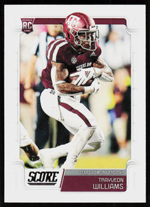 Trayveon Williams 2019 Panini Score Series Mint Rookie Card #393