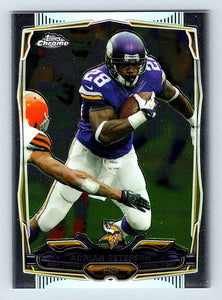 Adrian Peterson 2014 Topps Chrome Series Mint Card #89