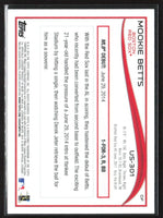 Mookie Betts 2014 Topps Traded Update Series Mint Rookie Card #US-301
