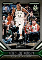 Giannis Antetokounmpo 2019 2020 Panini Chronicles Playbook Series Mint Card #178
