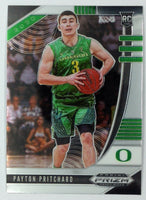 Payton Pritchard 2020 2021 Panini Prizm Draft Picks Series Mint Rookie Card #76
