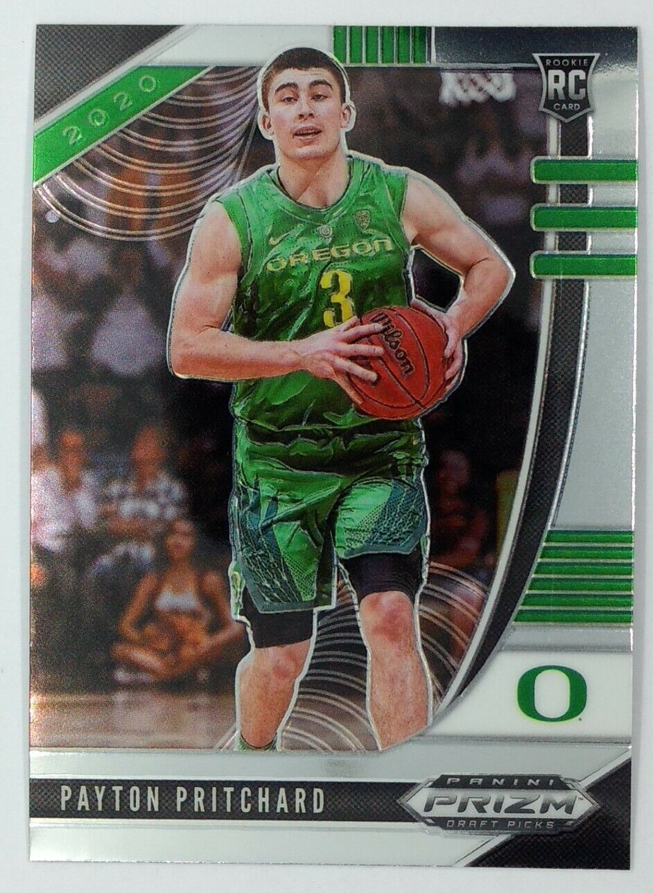 Payton Pritchard 2020 2021 Panini Prizm Draft Picks Series Mint Rookie Card #76