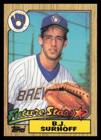 B.J. Surhoff 1987 Topps Tiffany Series Mint Card #216
