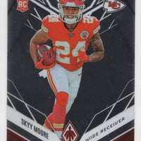 Skyy Moore 2022 Panini Phoenix Series Mint Rookie Card #124