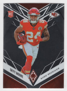 Skyy Moore 2022 Panini Phoenix Series Mint Rookie Card #124