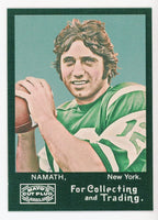 Joe Namath 2008 Topps Mayo Series Mint Card #170
