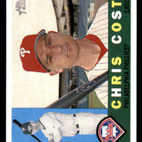 Chris Coste 2009 Topps Heritage Series Mint Short Print Card #438