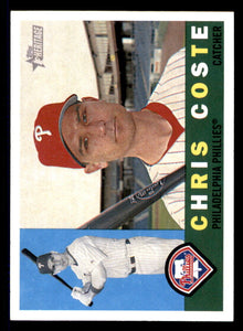 Chris Coste 2009 Topps Heritage Series Mint Short Print Card #438