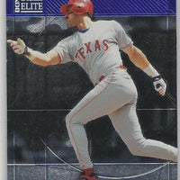 Juan Gonzalez 1998 Donruss Elite Craftsmen Series Mint Card #20  3,500 Made