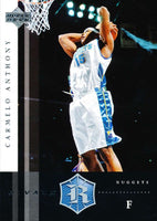 Carmelo Anthony 2004 2005 Upper Deck Rivals Series Mint Card #18
